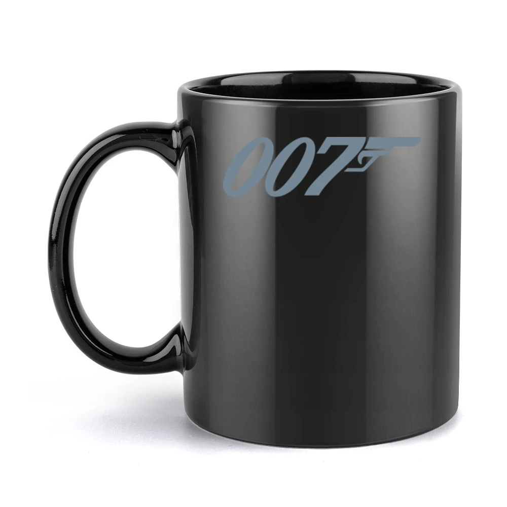 007 James bond England Special Agent movie Spionase Black Mug
