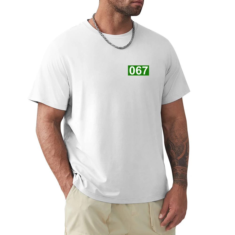 067 Squid Game Player Halloween Costume Premium Men T-shirt