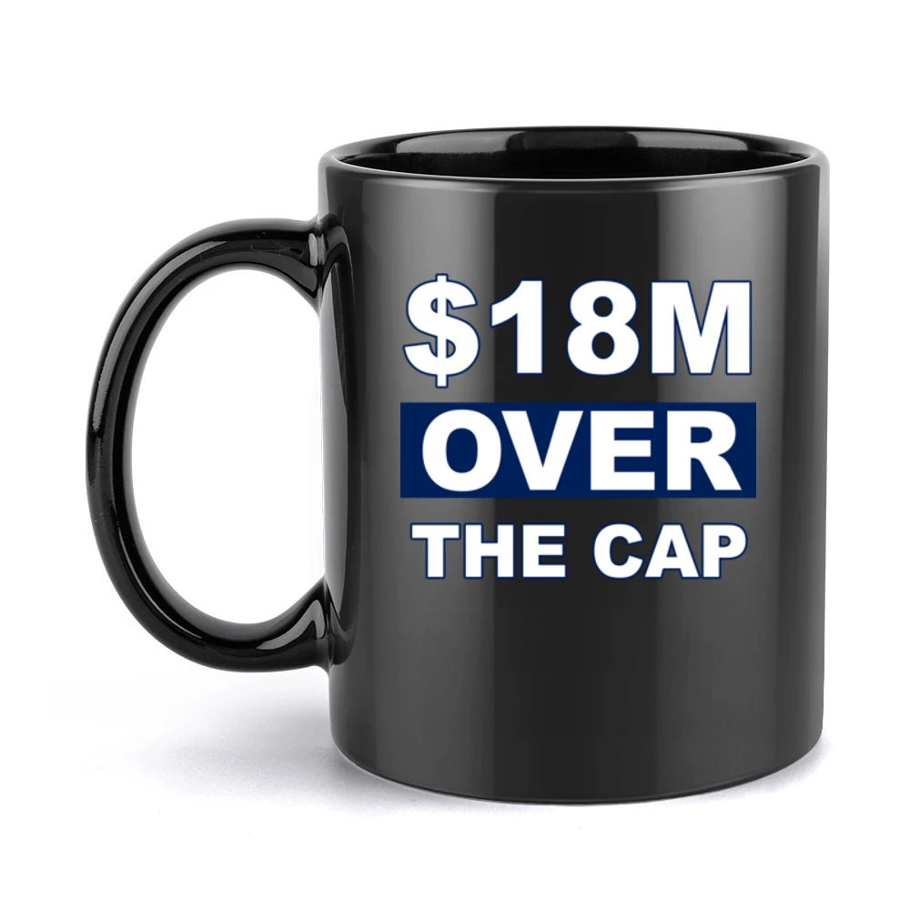 18 Million Over The Cap Nikita Kucherov Tampa Bay Hockey Graphic T Shi Black Mug