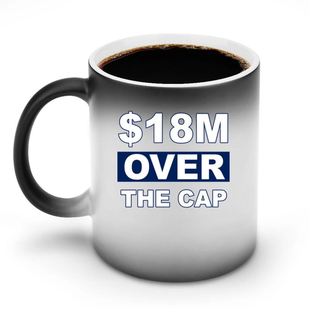 18 Million Over The Cap Nikita Kucherov Tampa Bay Hockey Graphic T Shi Discoloration Mug