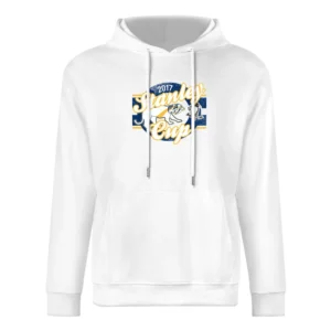 2017 Stanley Cup Playoffs Cool Nashville VS Pittsburgh Texas Hockey Fa European Size Men Hoodie