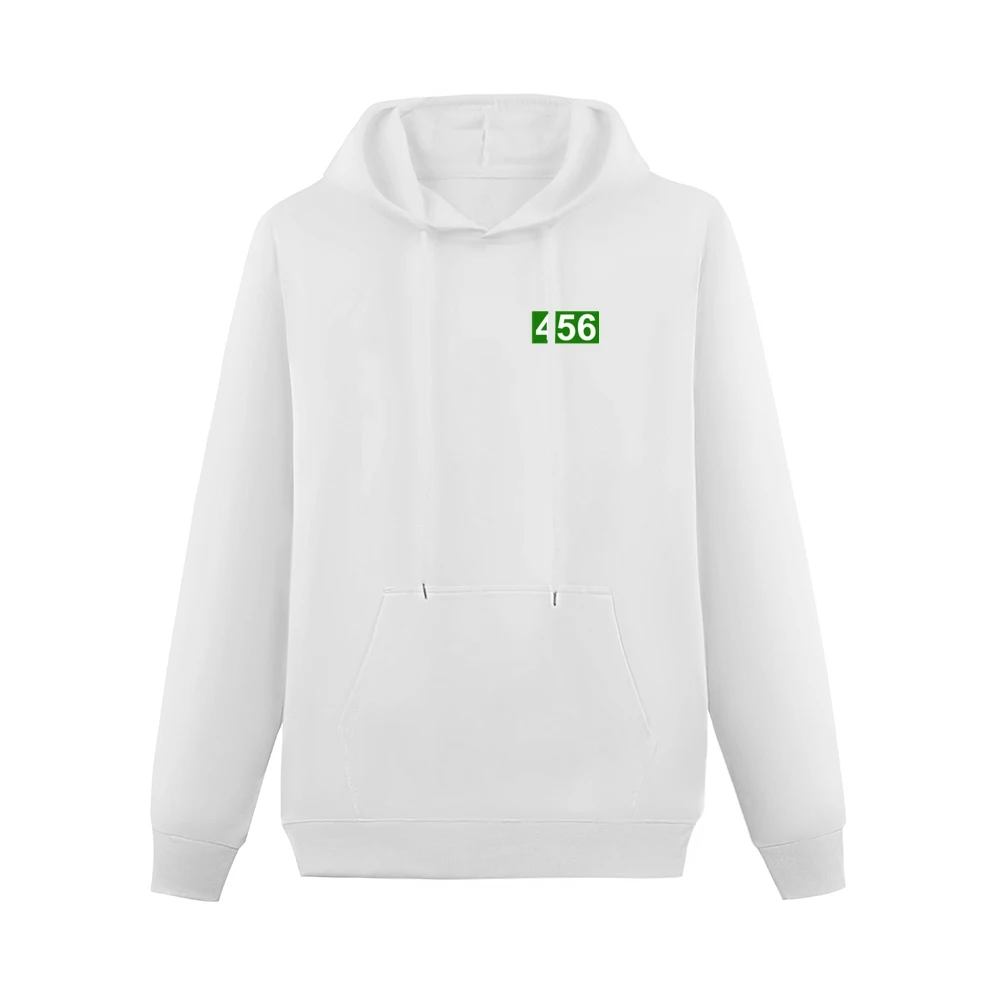456 Squid Game Player Halloween Costume Men Hoodie With Pocket