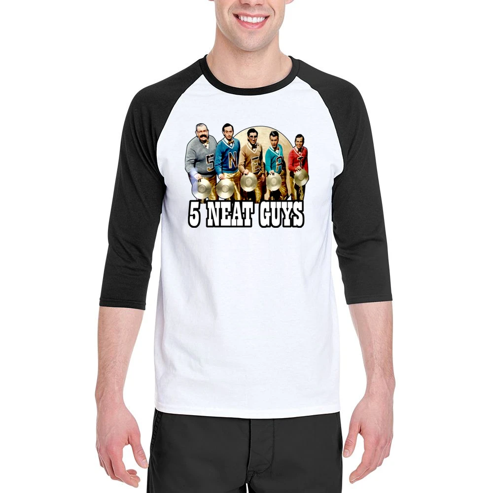 5 Neat Guys Sctv Candy Levy Moranis Men 3/4 Sleeve T-Shirt