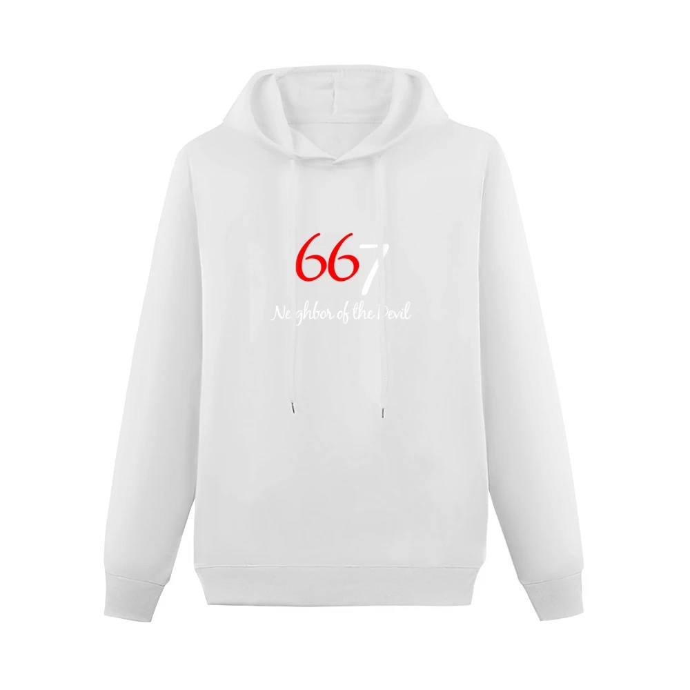 667 Neighbor Of The Devil Fun 666 Graphic Men Hoodie Without Pocket