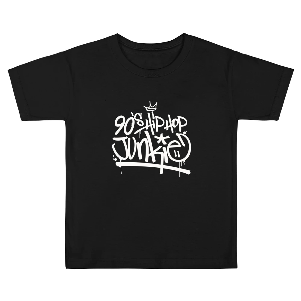90's Hip Hop Junkie Kids Boys Girls T-Shirt
