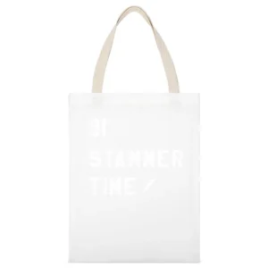 91 Stammer Time Tampa Bay Steven Stamkos Vintage Hockey Fan White Canvas Tote Shopping Bag