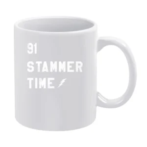 91 Stammer Time Tampa Bay Steven Stamkos Vintage Hockey Fan White Mug