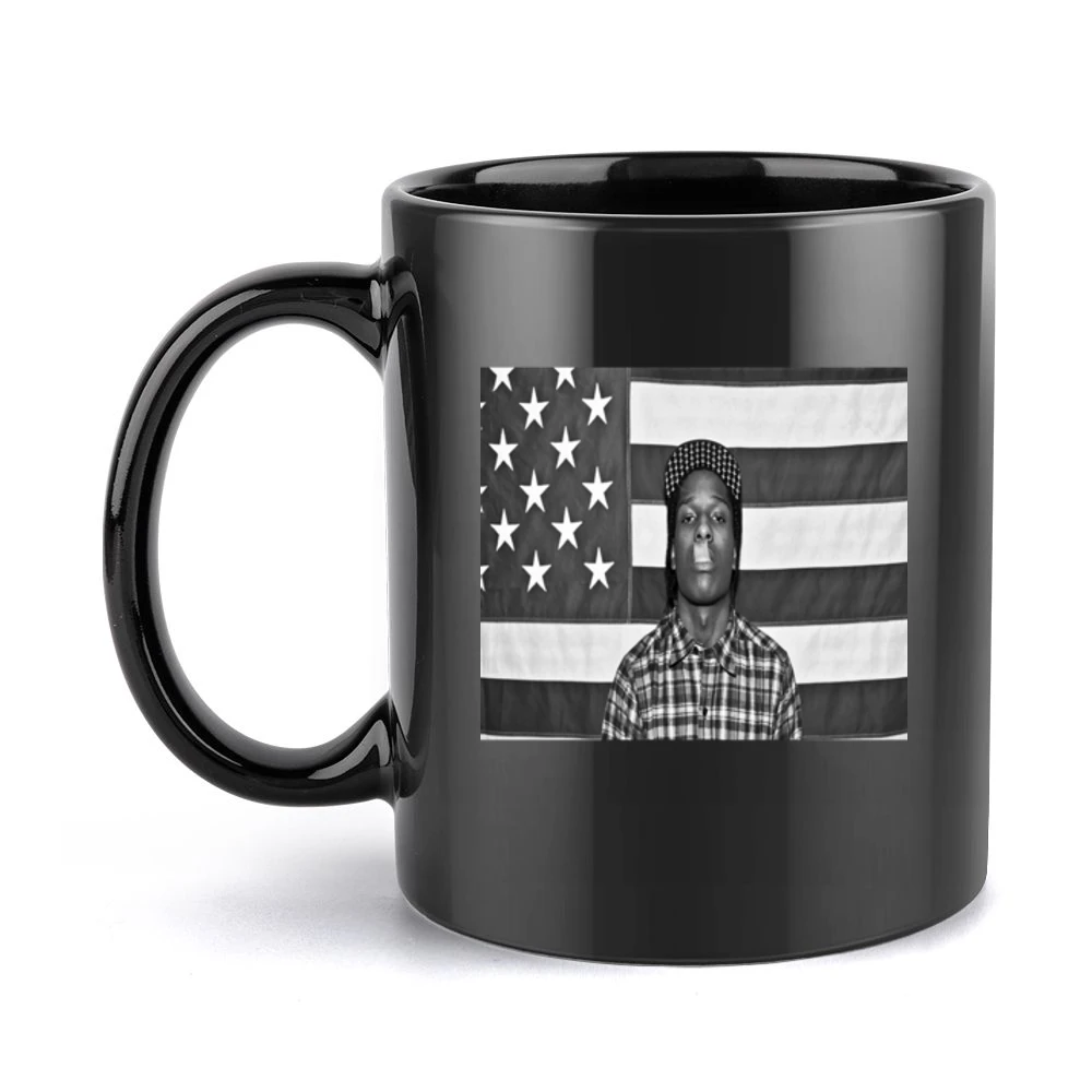 ASAP Rocky USA Tshirt Black Mug