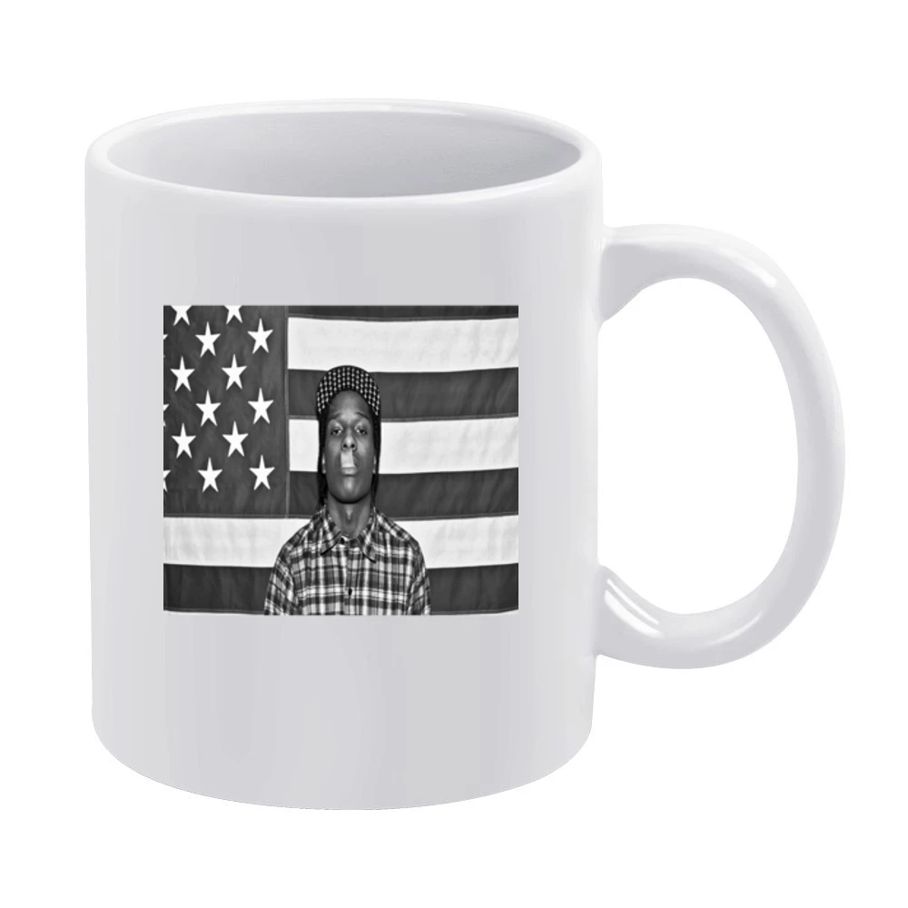 ASAP Rocky USA Tshirt White Mug