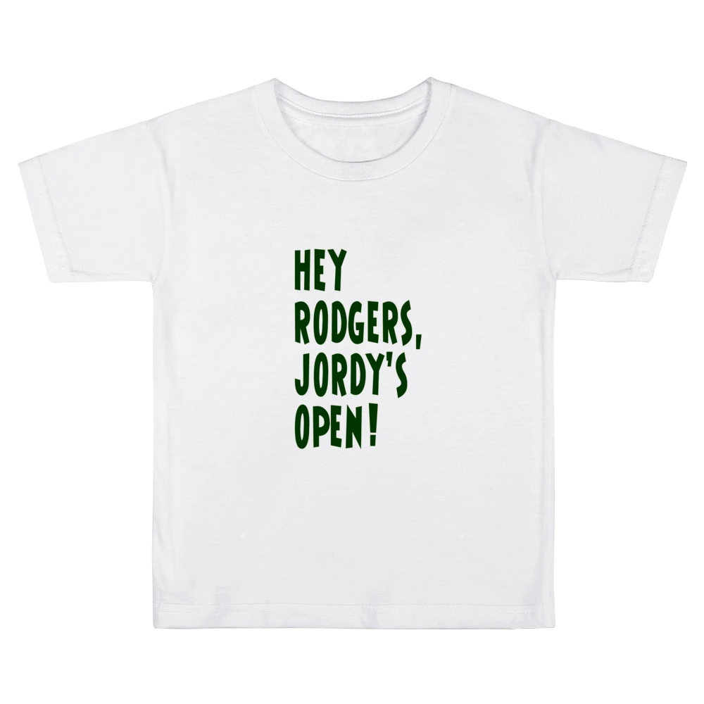 Aaron Rogers Jordy Nelson Packers Tshirt Kids Boys Girls T-Shirt
