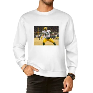 Aaron Rogers Title Packers Tshirt European Size Pullover Sweater