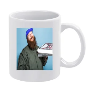 Action Bronson Delicious Pizza Tshirt White Mug