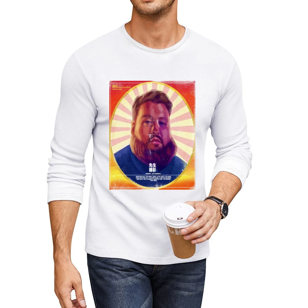 Action Bronson Mr Wonderful Tshirt (all Styles And Colors Available) Men CrewNeck Long Sleeve T-Shirt