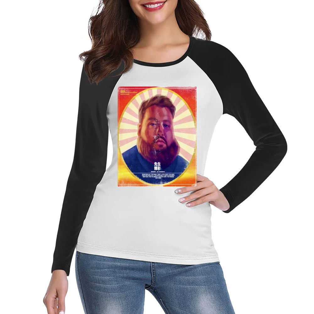 Action Bronson Mr Wonderful Tshirt (all Styles And Colors Available) Women Ladies Long Sleeve T-Shirt