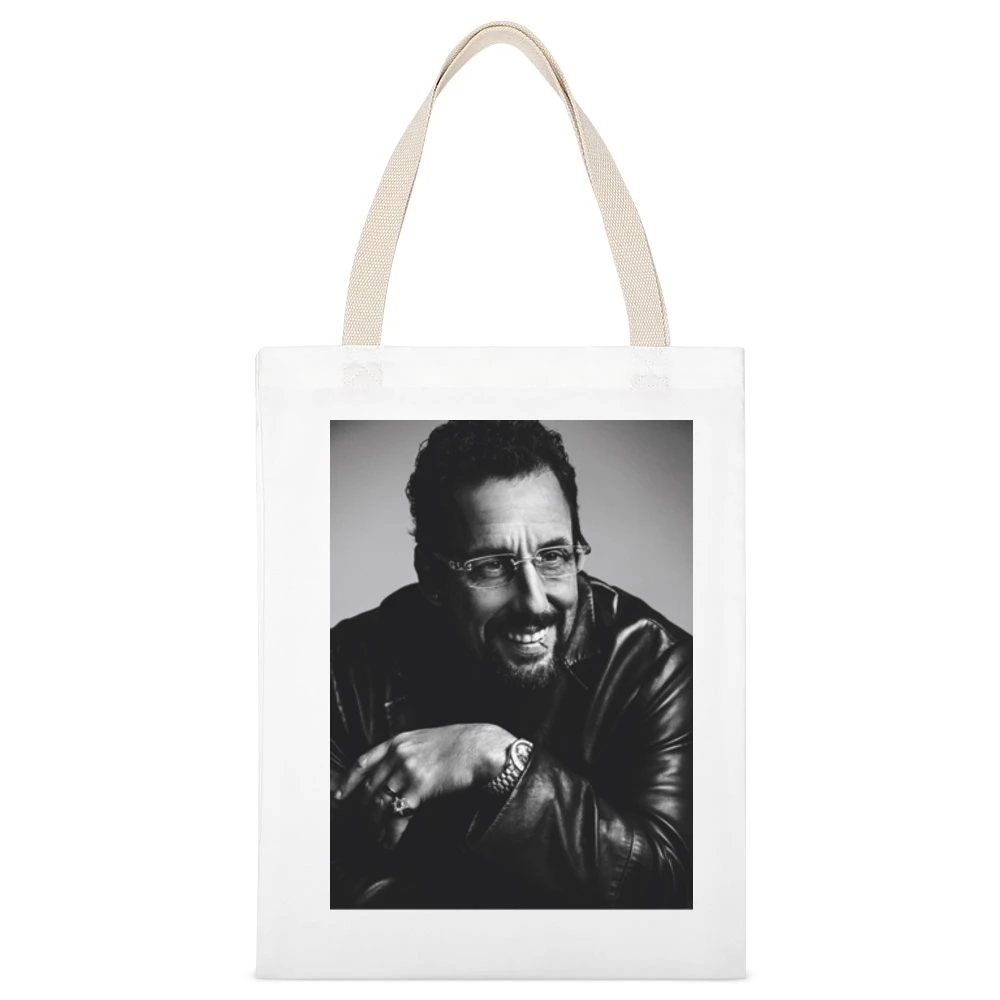 Adam Sandler Uncut Gems Cool Film White Canvas Tote Shopping Bag