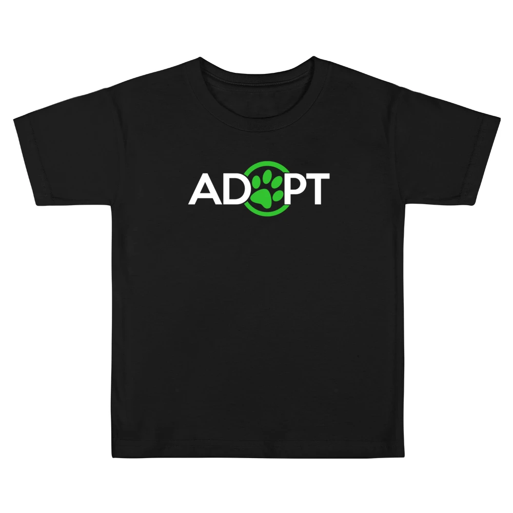 Adopt Fun Dog Cat Lover Kate Upton Rescue Kids Boys Girls T-Shirt