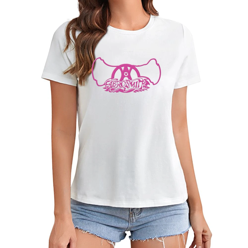 Aerosmith The Bad Boys from Boston - America's Greatest Rock and Roll Asian Size Women Ladies T-shirt