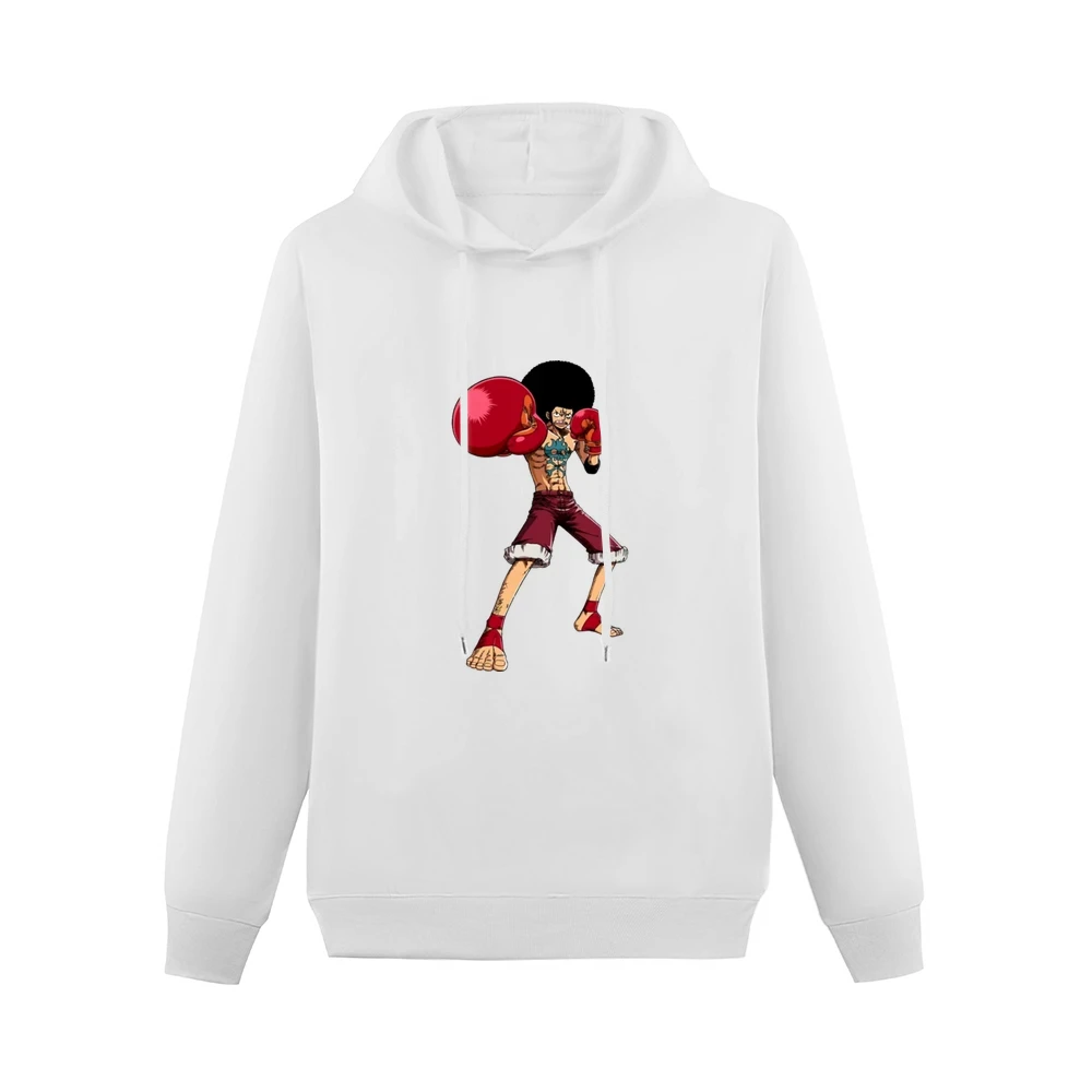 Afro Monkey D Luffy Men Hoodie Without Pocket
