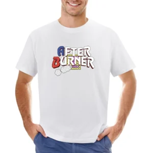 Afterburner Video Game Retro 80s Asian Size Men T-Shirt