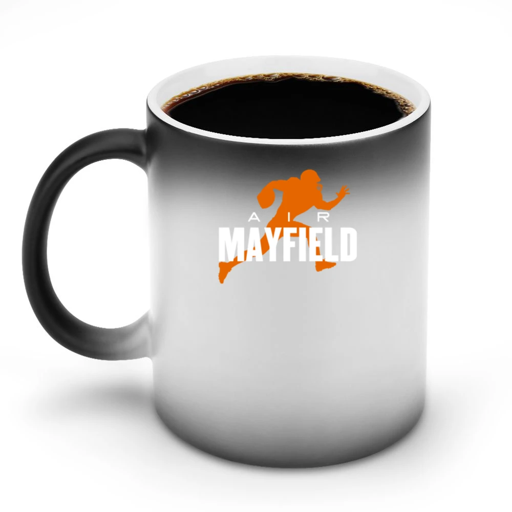 Air Baker Mayfield Cleveland Football Fan Parody Discoloration Mug