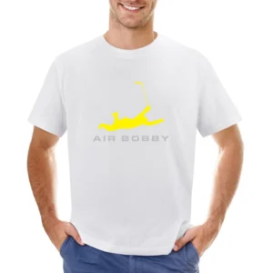 Air Bobby Orr Funny Boston Bruins Hockey Legend Sports Black Asian Size Men T-Shirt