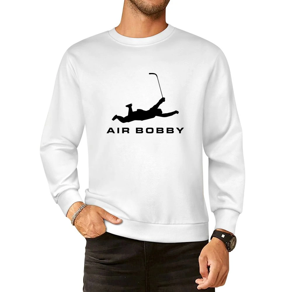 Air Bobby Orr Funny Boston Bruins Hockey Legend Sports European Size Pullover Sweater