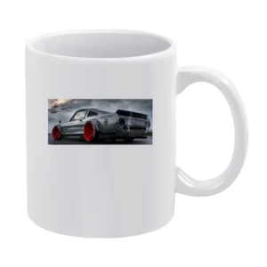 Air Force Mustang Tshirt White Mug