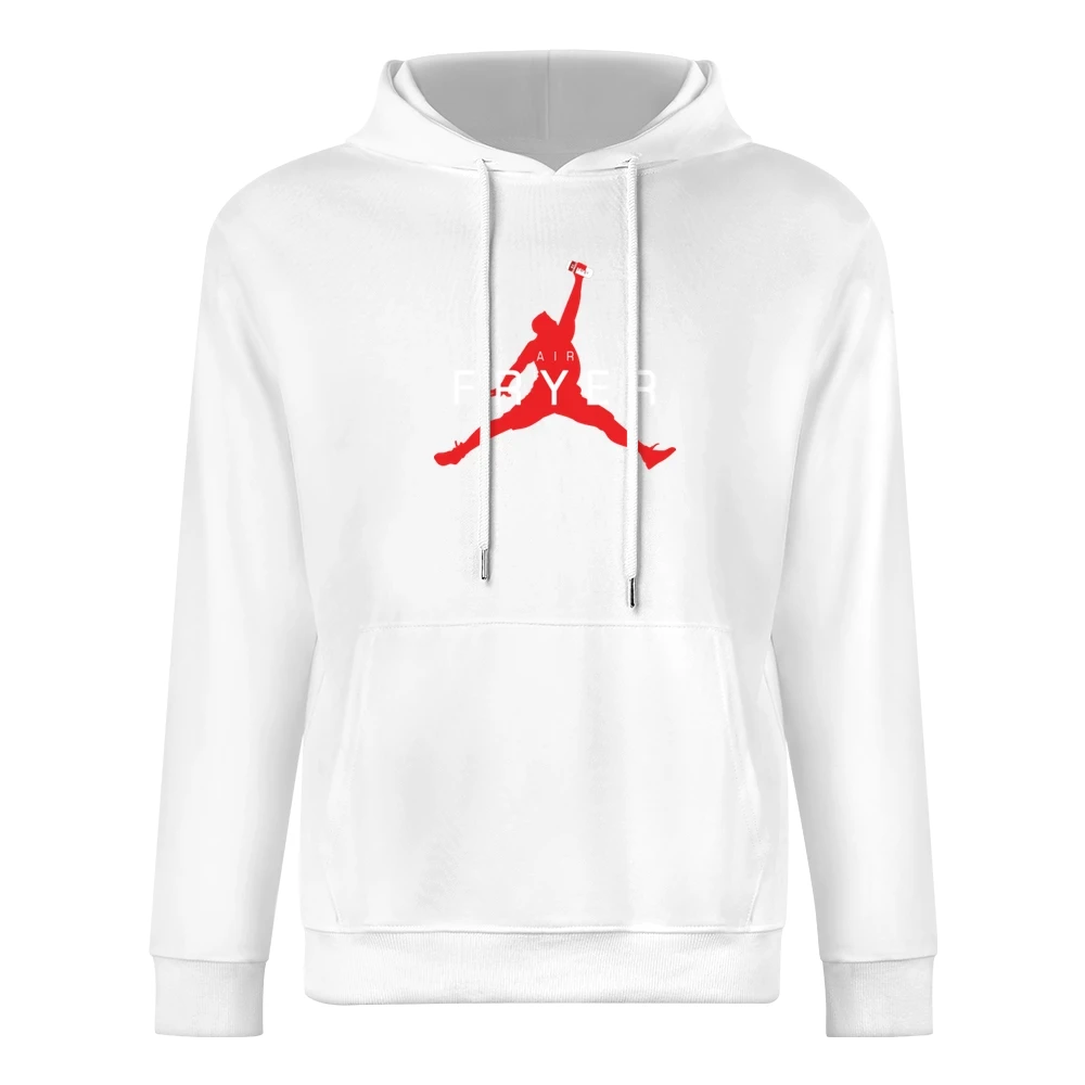 Air Fryer Parody Red Logo European Size Men Hoodie