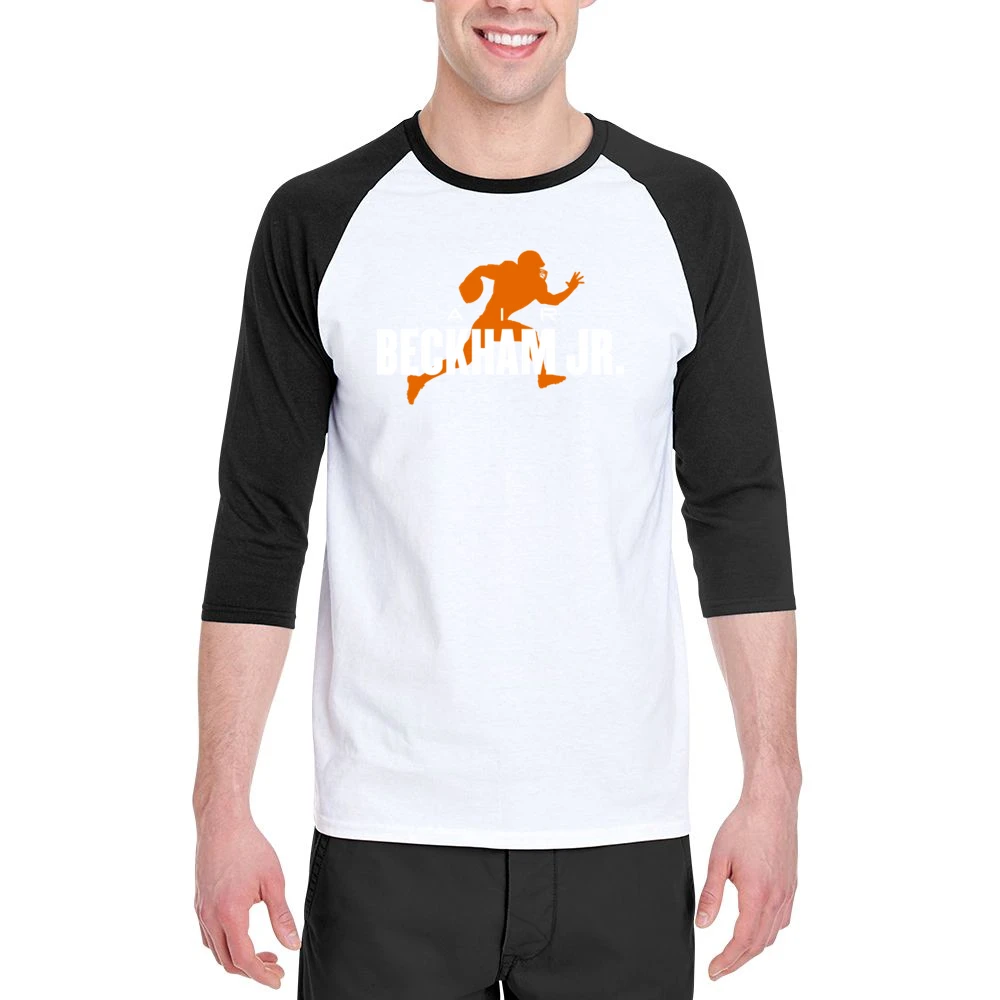 Air Odell Beckham Jr Obj Cleveland Football Fan Parody Men 3/4 Sleeve T-Shirt