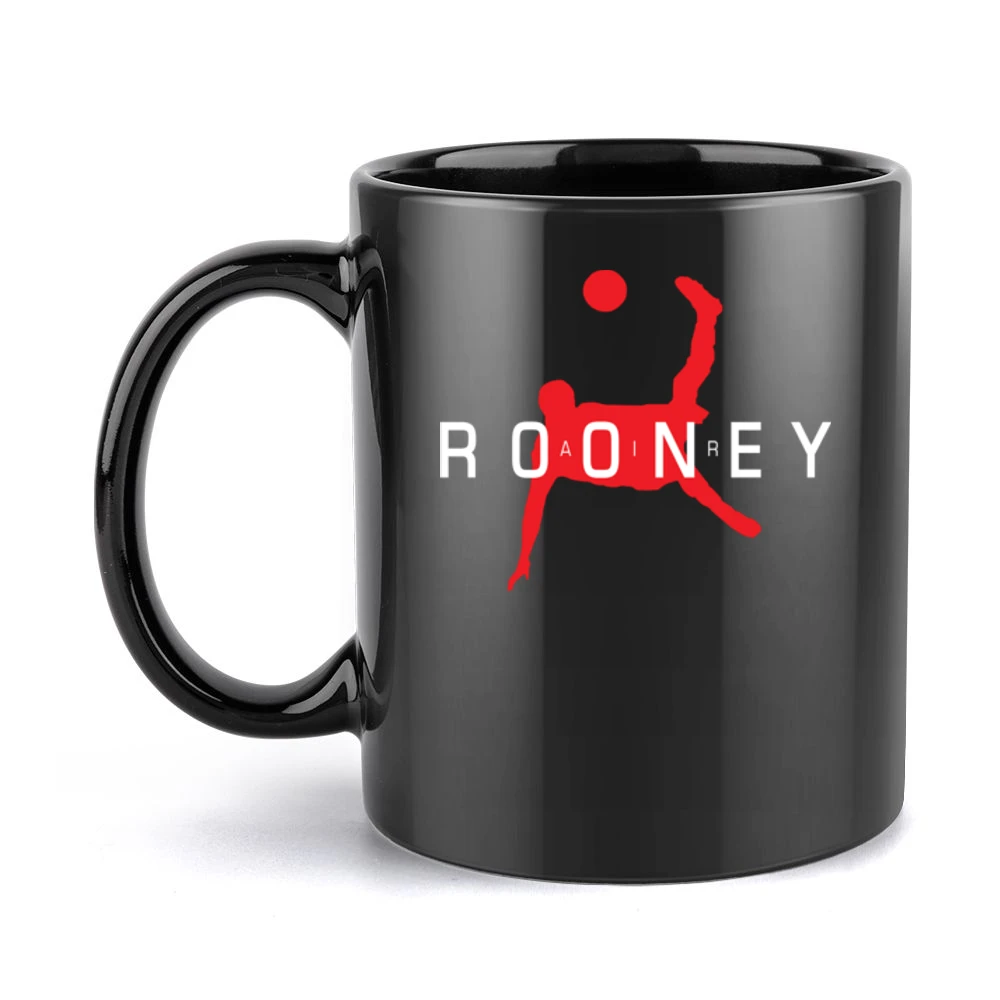 Air Wayne Rooney Funny Manchester United Soccer Sports Black Mug