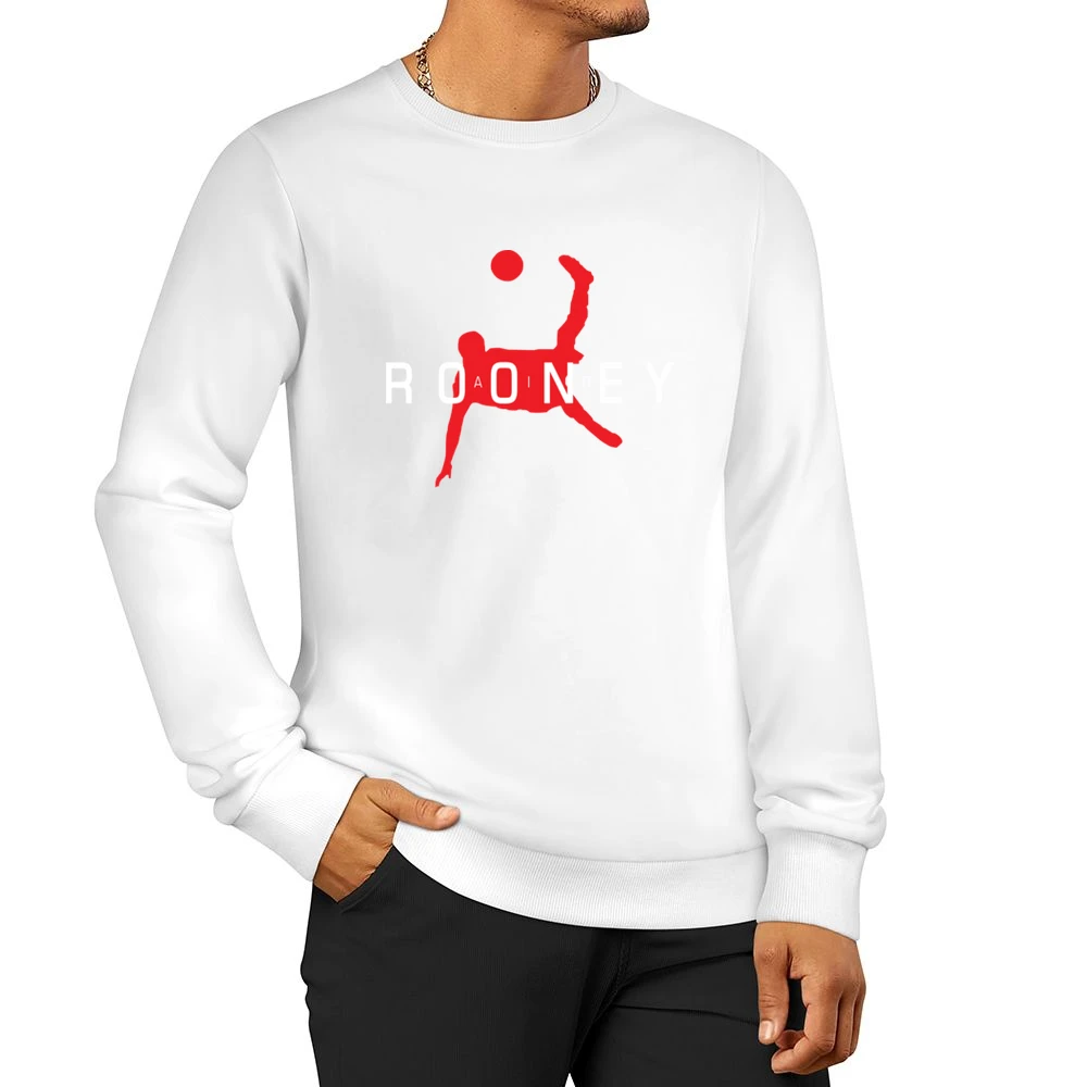 Air Wayne Rooney Funny Manchester United Soccer Sports Men Pullover Sweatshirt