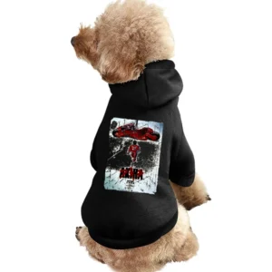 Akira Movie Poster Retro Aged Look Pet Apparel Clothes