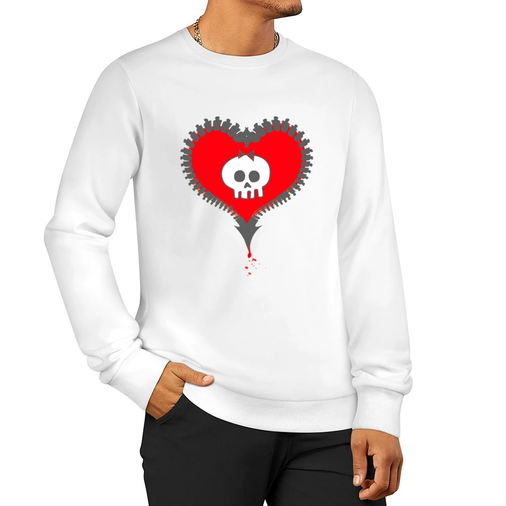 Alkaline Trio Rock Band heart Men Pullover Sweatshirt