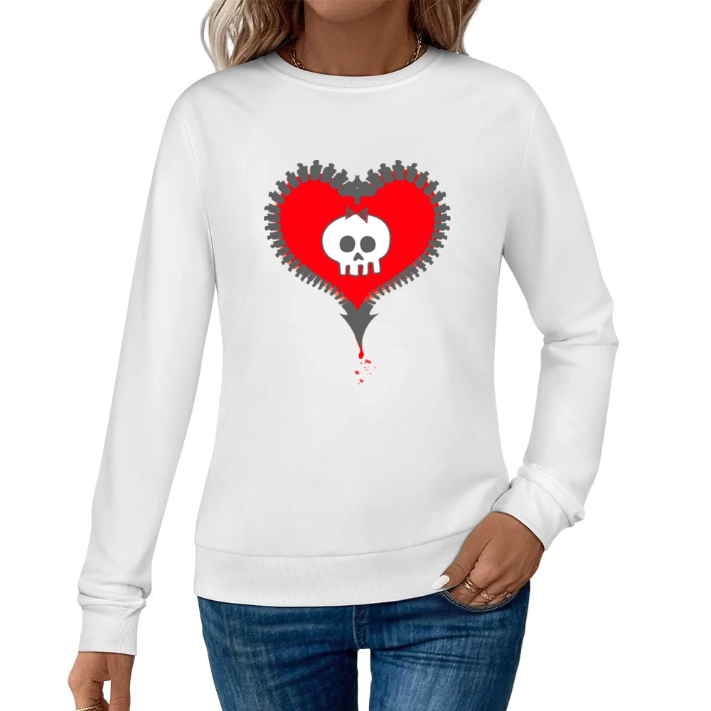 Alkaline Trio Rock Band heart Women Pullover Sweatshirt
