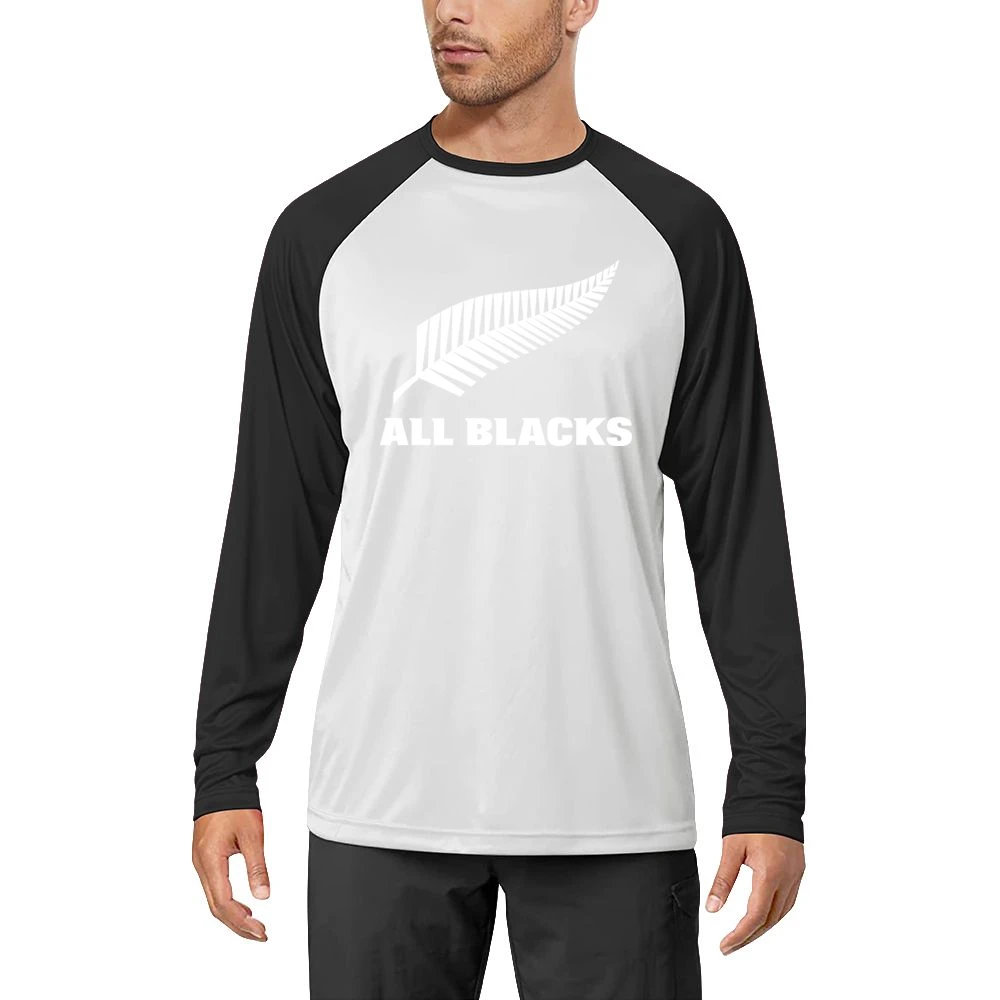 All Blacks Rugby Men Long Sleeve T-Shirt