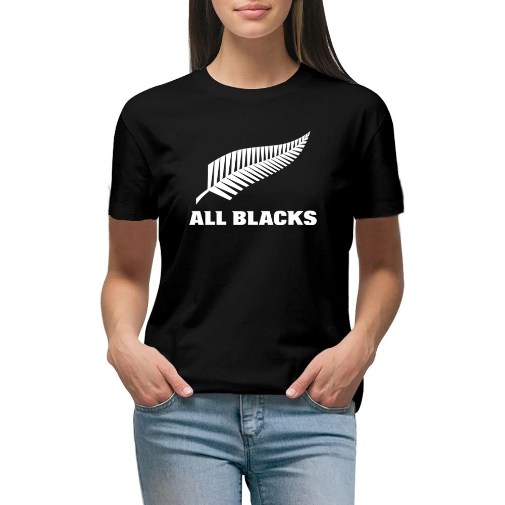 All Blacks Rugby Premium Women Ladies T-shirt