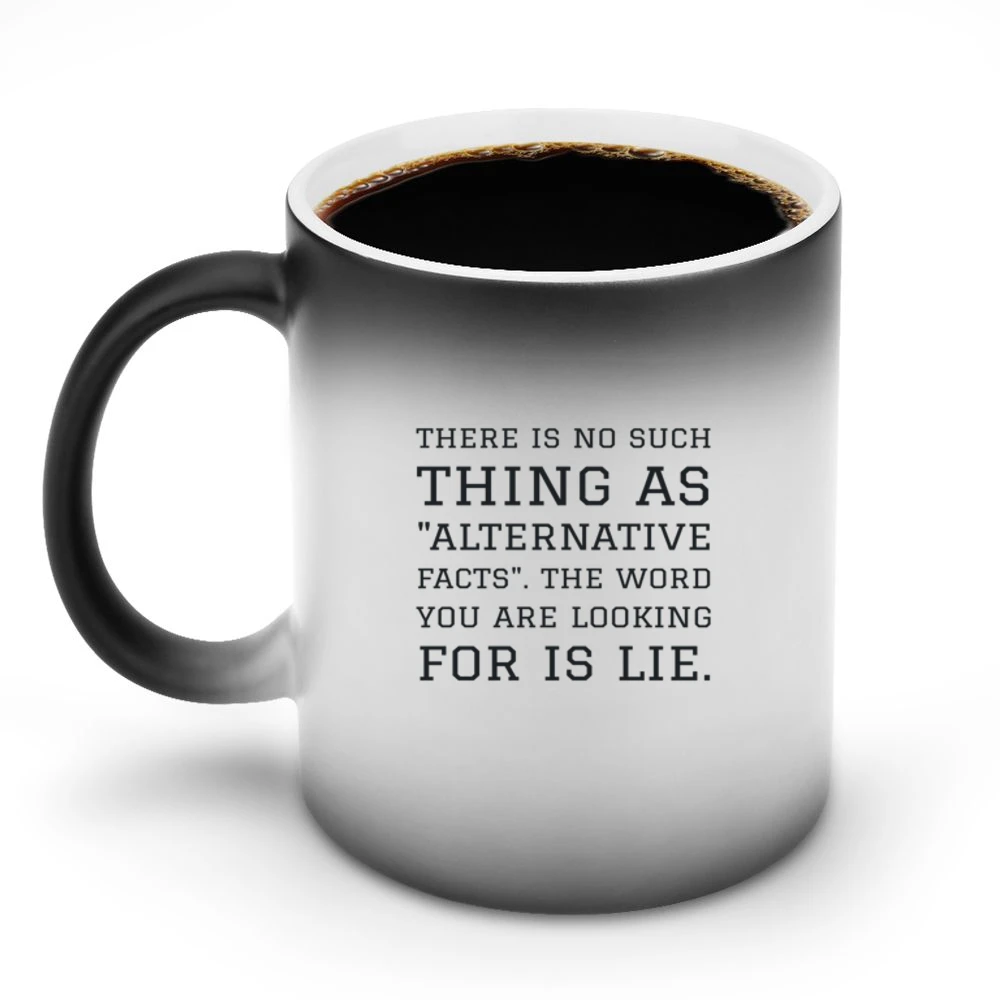Alternative Facts Tshirt Discoloration Mug