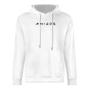 Amigos Fun Cool Spanish Friends Popular Tv Show Sitcom Graphic Tee Shi European Size Men Hoodie