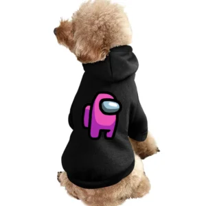 Among Us Pink Character Fun Video Game Fan Pet Apparel Clothes