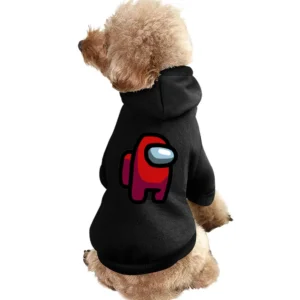 Among Us Red Character Fun Video Game Fan Pet Apparel Clothes