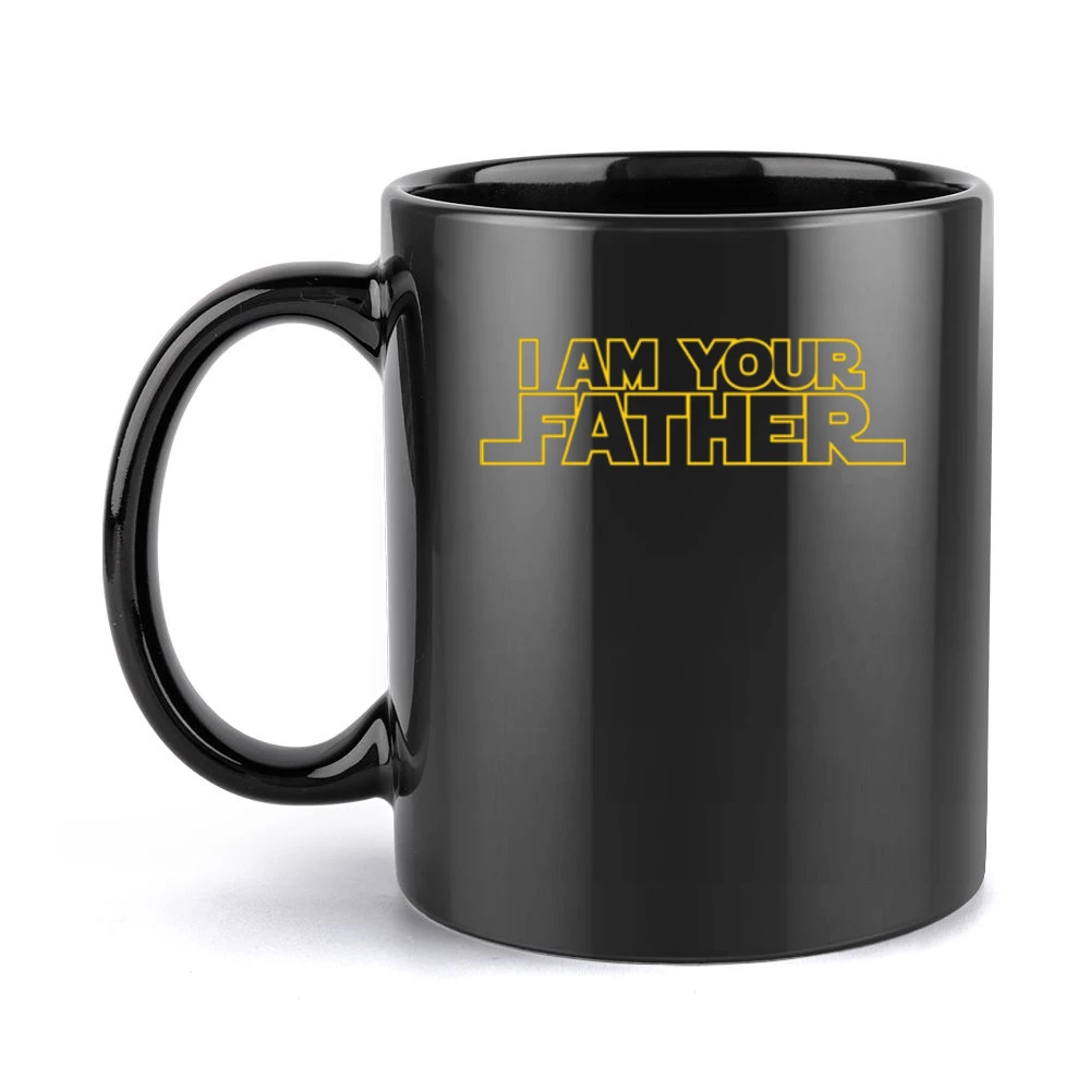 Anakin Skywalker to Luke as Darth Vader Star Wars I am your father T S Black Mug