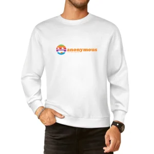 Anonymous - we are many European Size Pullover Sweater