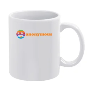 Anonymous - we are many White Mug