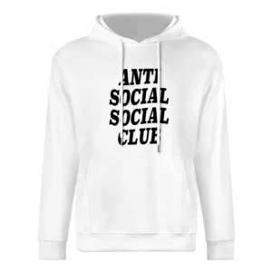 Anti Social Social Club Funny Popular Graphic Instagram Celebrity Blog European Size Men Hoodie