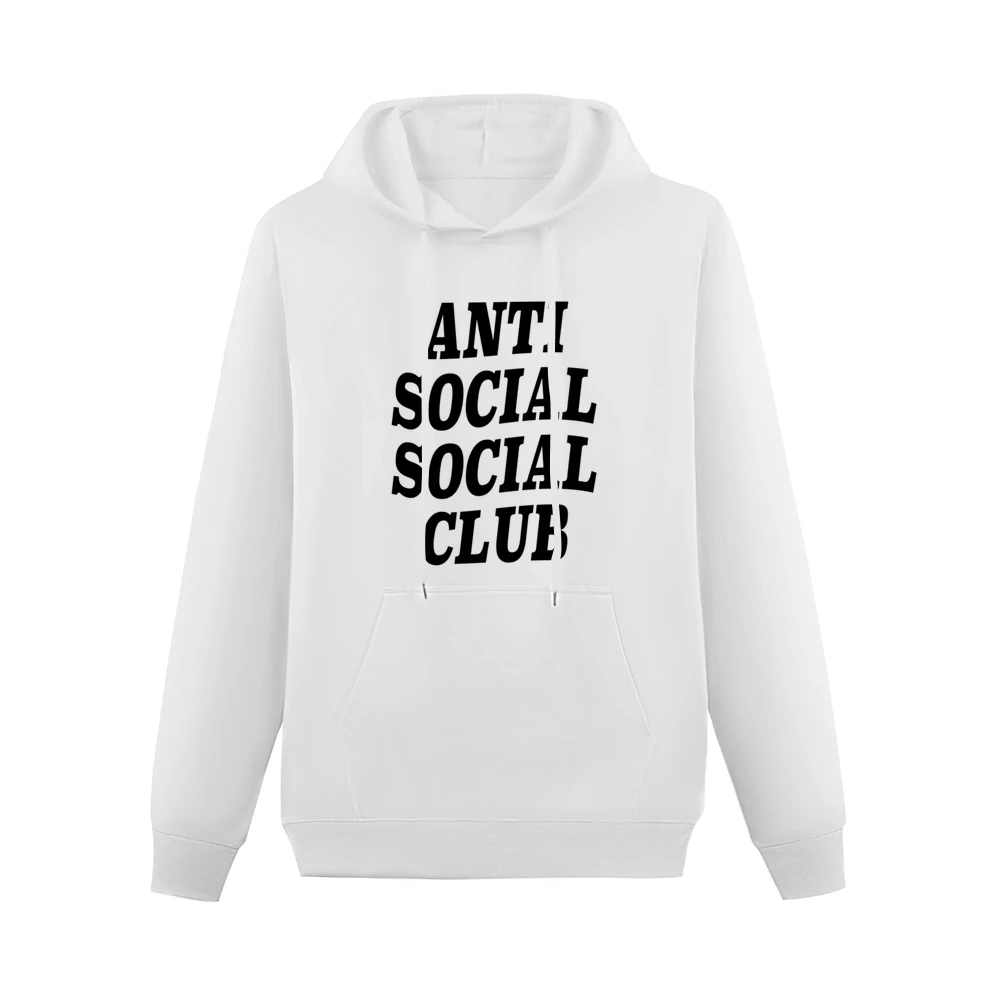 Anti Social Social Club Funny Popular Graphic Instagram Celebrity Blog Men Hoodie With Pocket