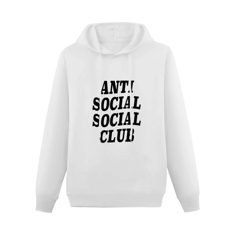 Anti Social Social Club Funny Popular Graphic Instagram Celebrity Blog Men Hoodie Without Pocket