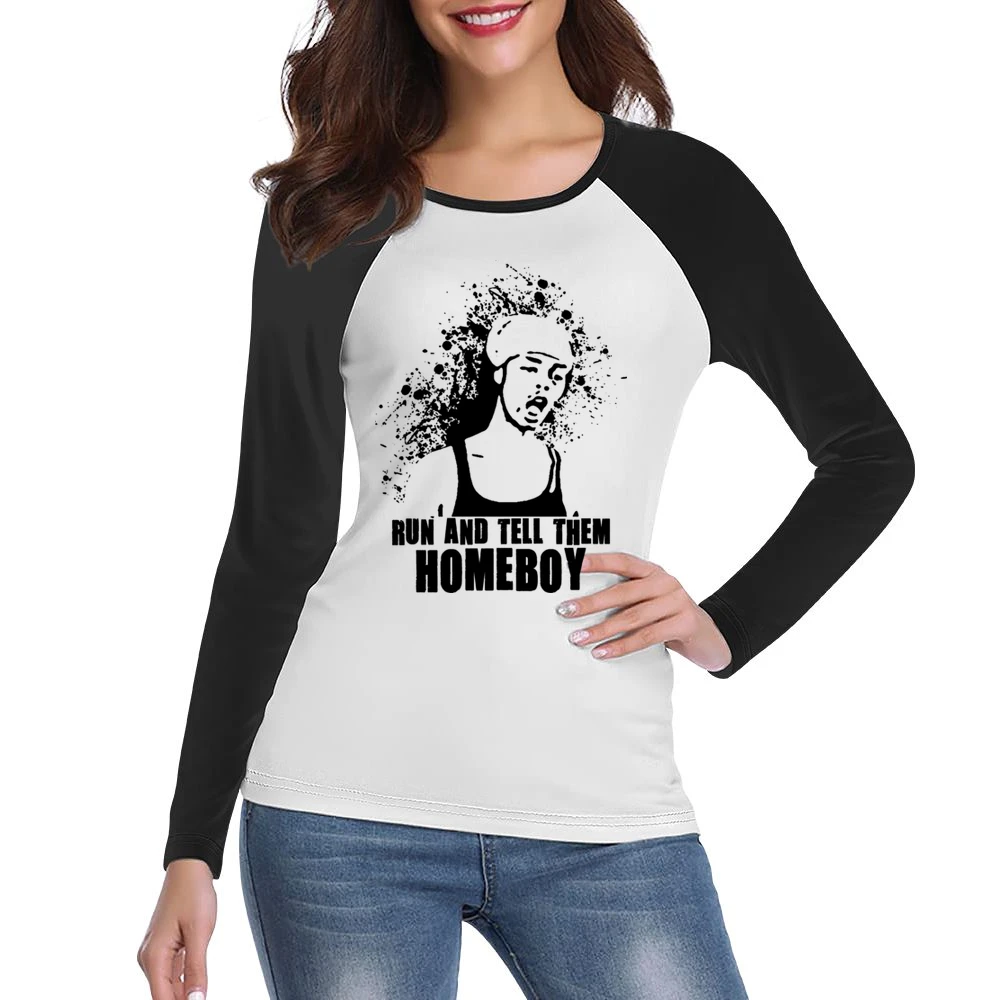 Antoine Dodson Run And Tell Them Homeboy Women Ladies Long Sleeve T-Shirt