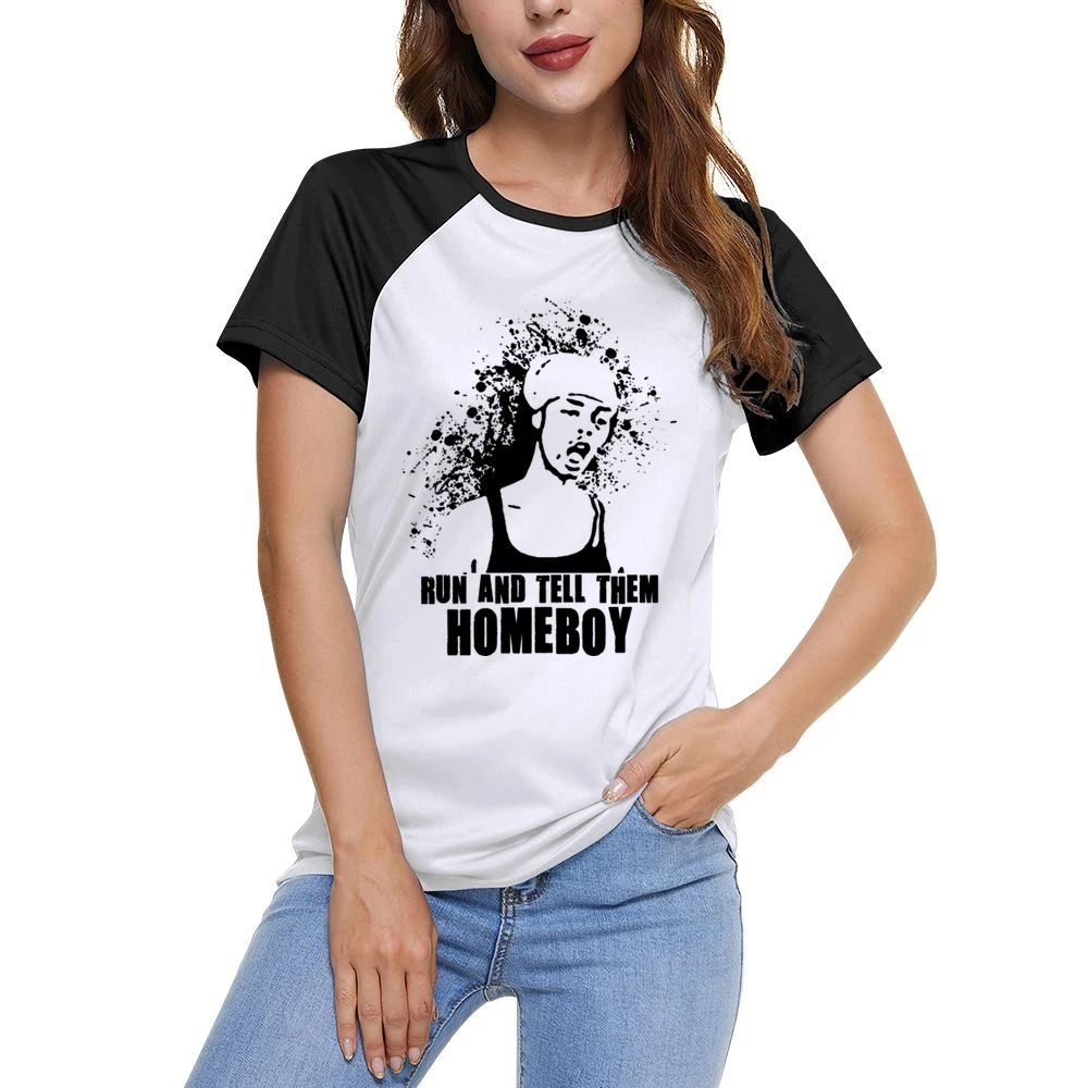 Antoine Dodson Run And Tell Them Homeboy Women Ladies Short Sleeve T-Shirt