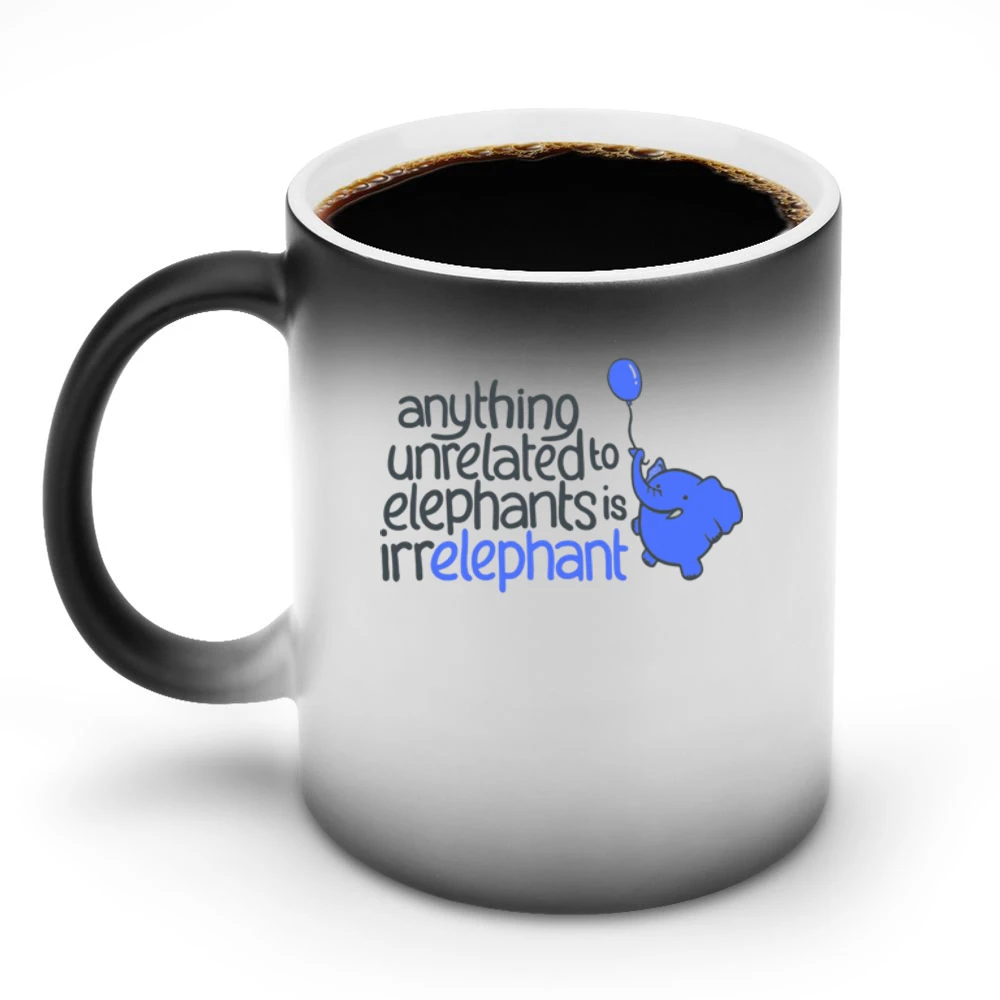 Anything unrelated to elephant Discoloration Mug