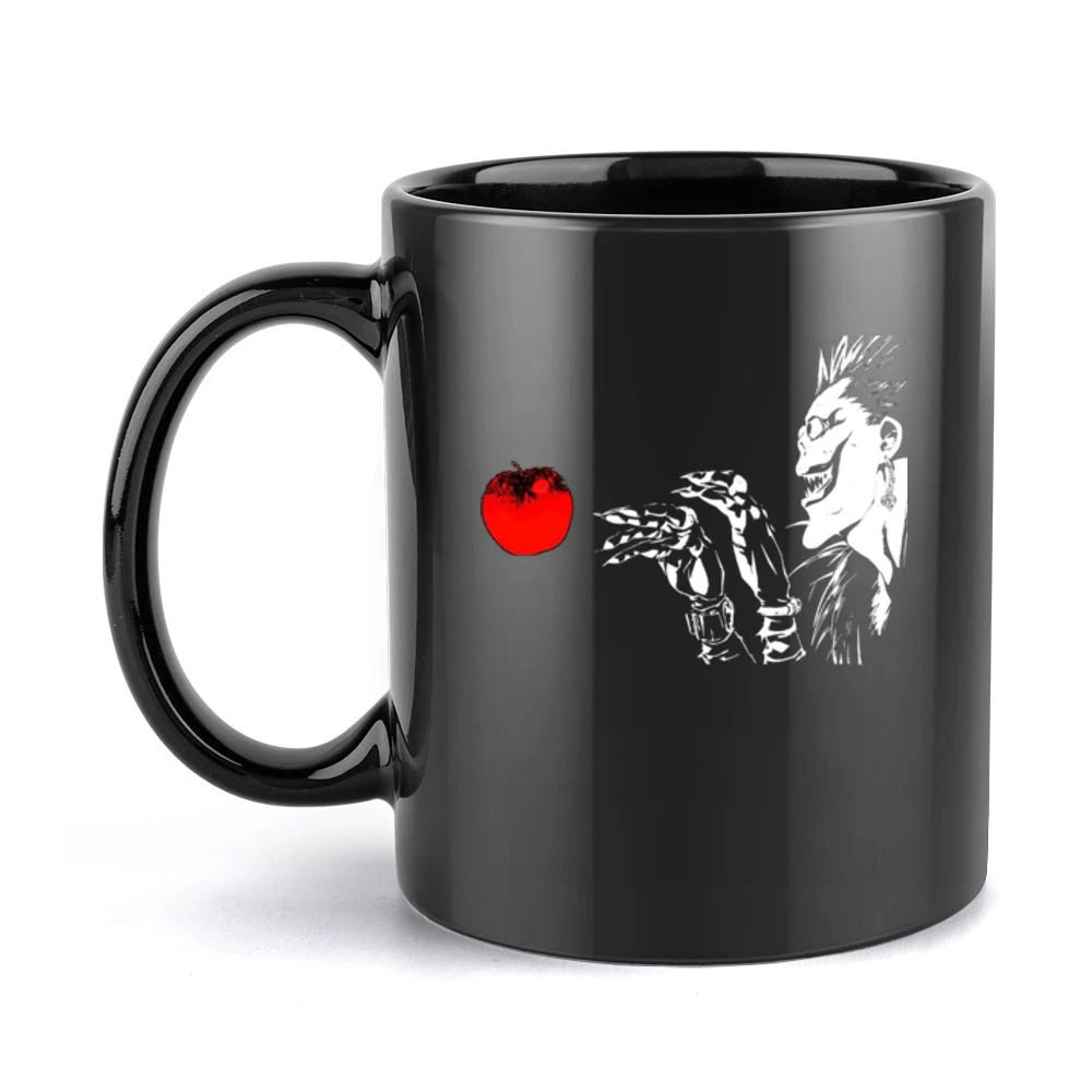 Apple ryuuk shinigami Death Note manga anime Black Mug